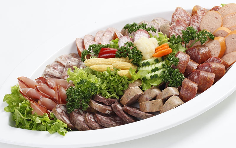 Regionale Wurstplatte