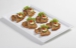 Garnierte Schnitzelchen